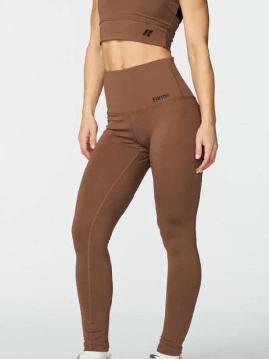 Forme Pants - Forme High-Rise Brown Performance Leggings